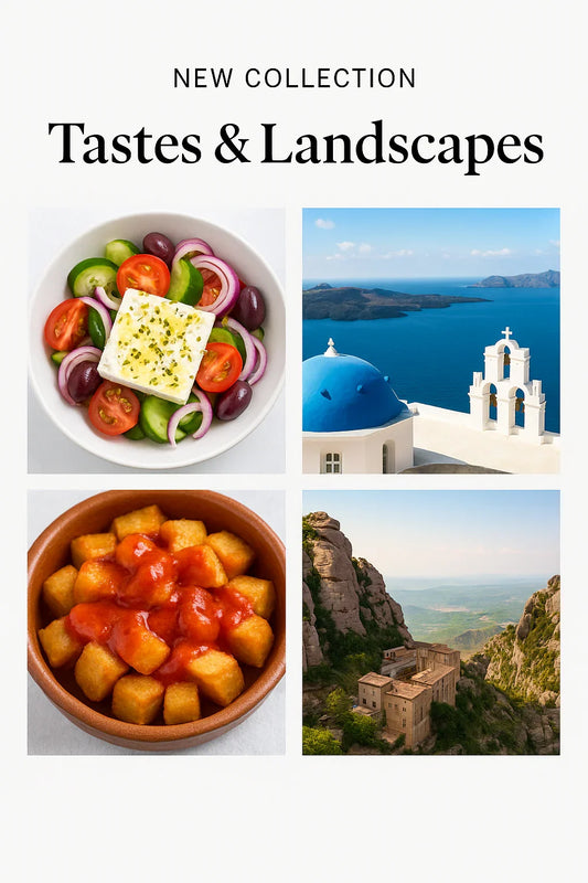 Tastes & Landscapes: Culinary & Visual Adventures Through 9 Countries - CLNZ Books