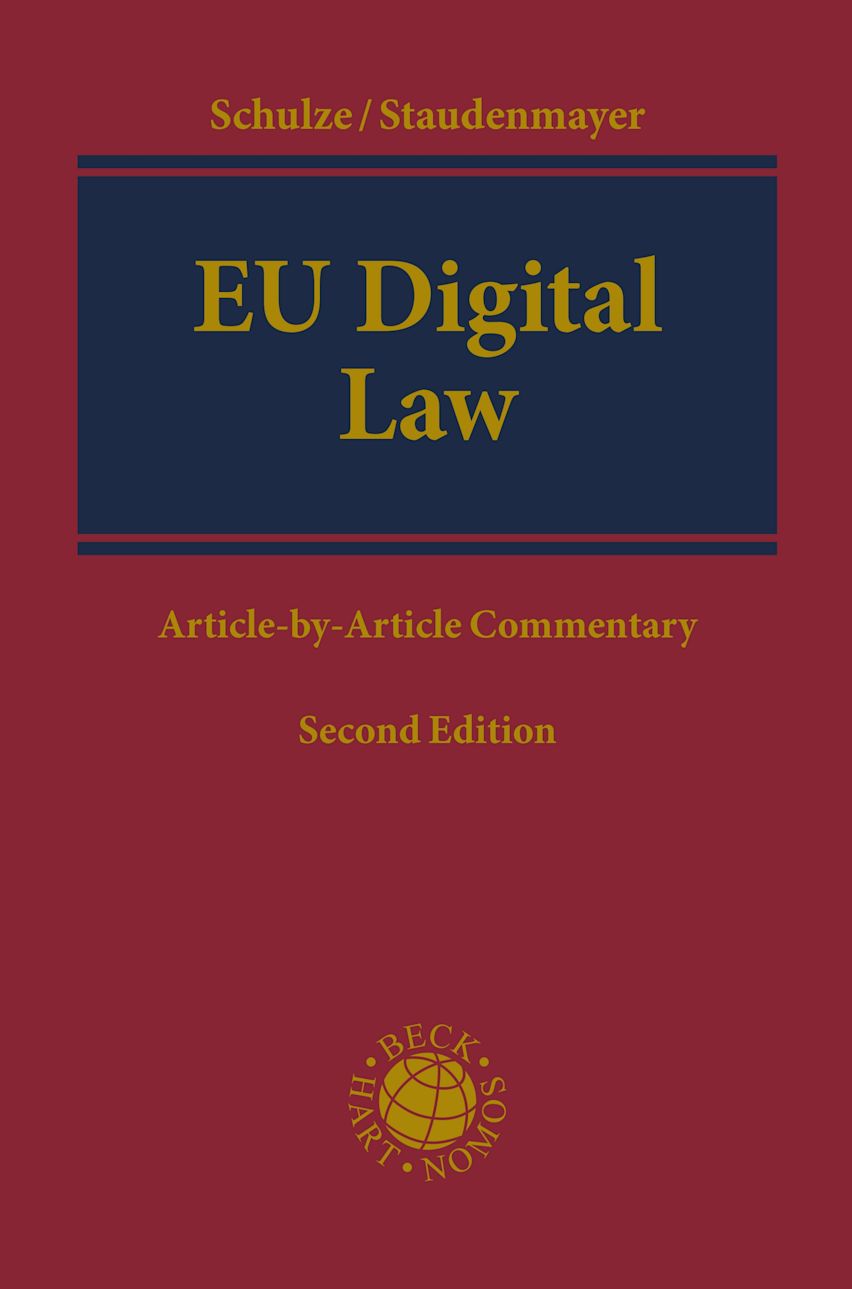 EU Digital Law: Article-by-Article Commentary 2nd ed