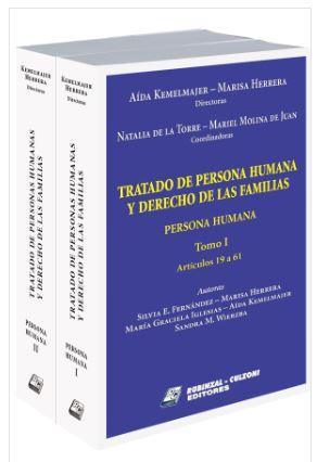 Tratado de persona humana y derecho de las familias. 2 tomos - CLNZ Books
