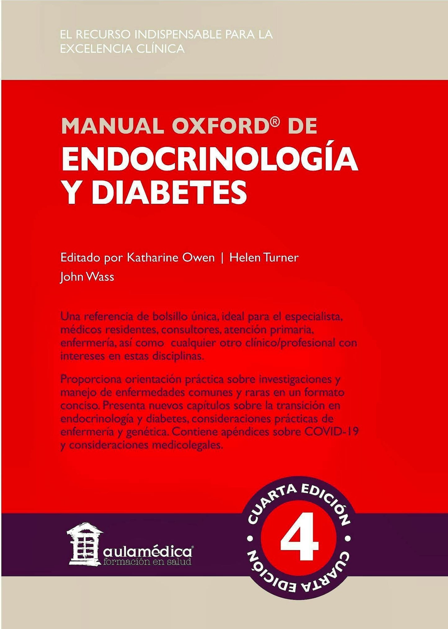 Manual OXFORD de Endocrinología y Diabetes. 4° Edición - CLNZ Books