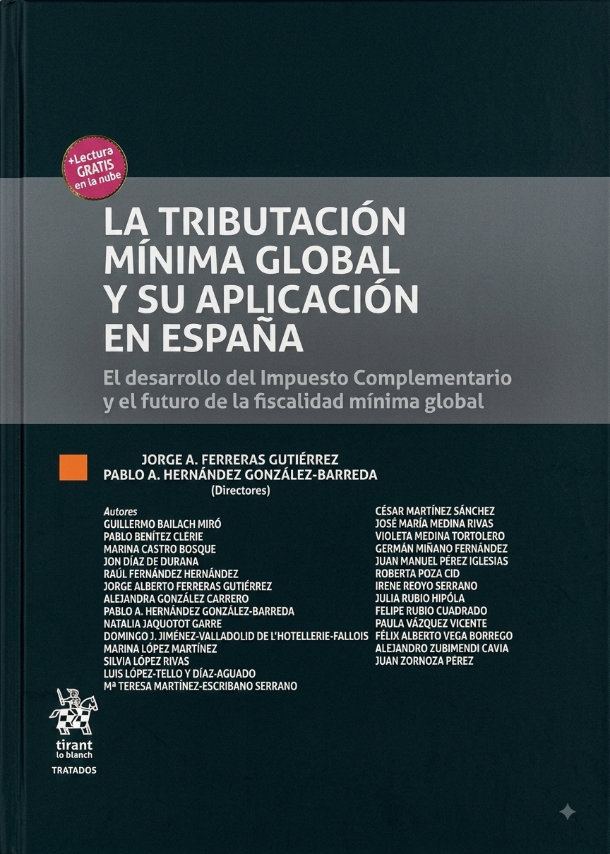La tributación mínima global y su aplicación en España cover