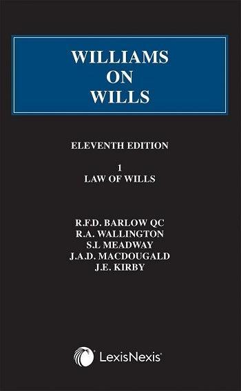 Williams on Wills 11th ed - CLNZ Books