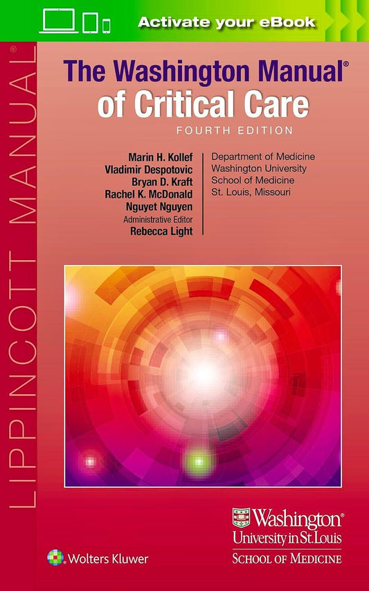 Why The Washington Manual® of Critical Care, 4th Edition is Essential for ICU Professionals - CLNZ Books 