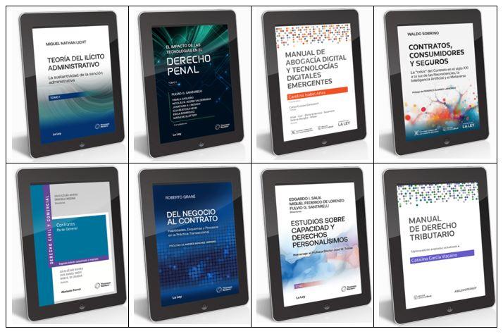 Nuevos e-books de Editorial La Ley S.A. (Grupo Thomson Reuters) ahora disponibles en CLNZ Books