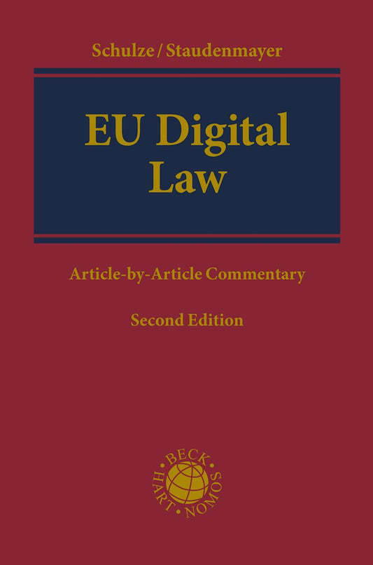 EU Digital Law: Article-by-Article Commentary 2nd ed