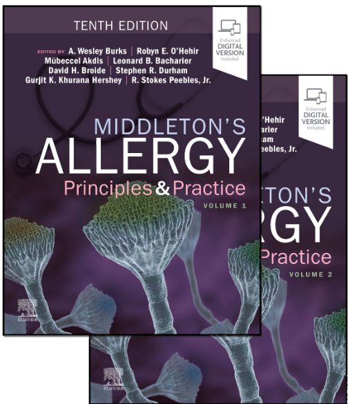 Middleton's Allergy 10th Edition cover