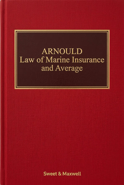 Arnould's Law of Marine Insurance and Average 21st ed with 1st Supplement (2 volumes)