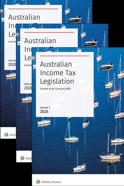 Australian Income Tax Legislation 2026, 3 Volume Set