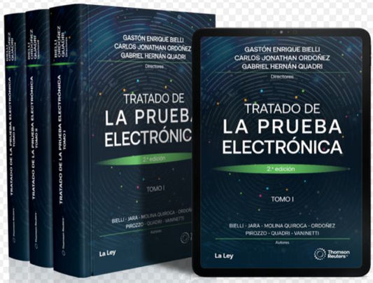 Tratado de la Prueba Electrónica. 3 tomos + E-book.