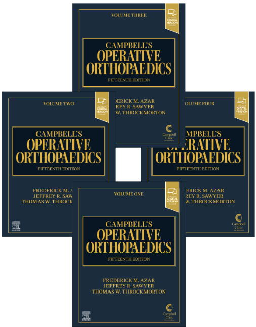 Campbell's Operative Orthopaedics 15th Edition cover