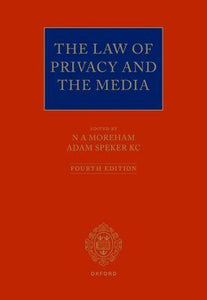 The Law of Privacy and The Media 4th edition