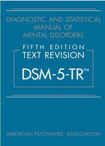 DSM-5-TR. Diagnostic and Statistical Manual of Mental Disorders. 5th Edition. Text Revision - CLNZ Books 