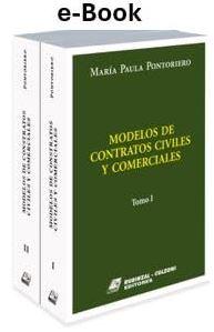 Modelos de contratos civiles y comerciales - 2 Tomos (E-BOOK)