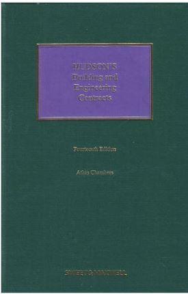 Hudson's Building and Engineering Contracts. 14th ed with 2nd Supplement - CLNZ Books 