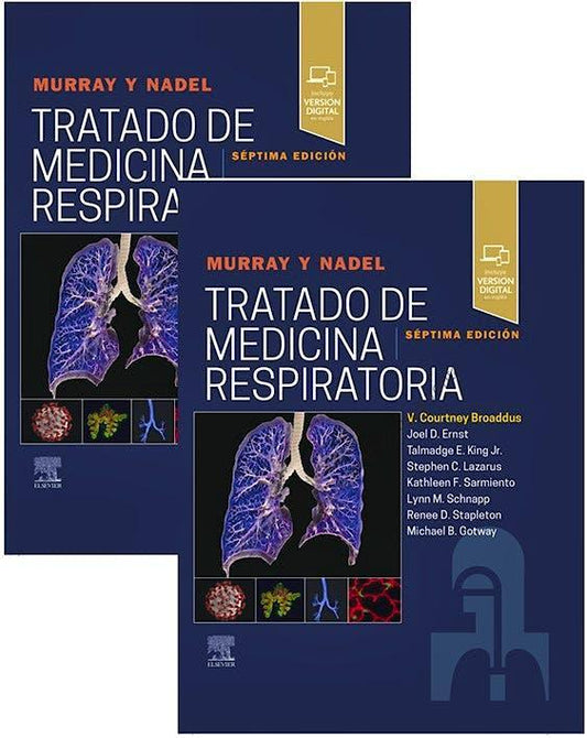 Murray y Nadel. Tratado de medicina respiratoria, 2 Vols. 7° Edición - CLNZ Books 