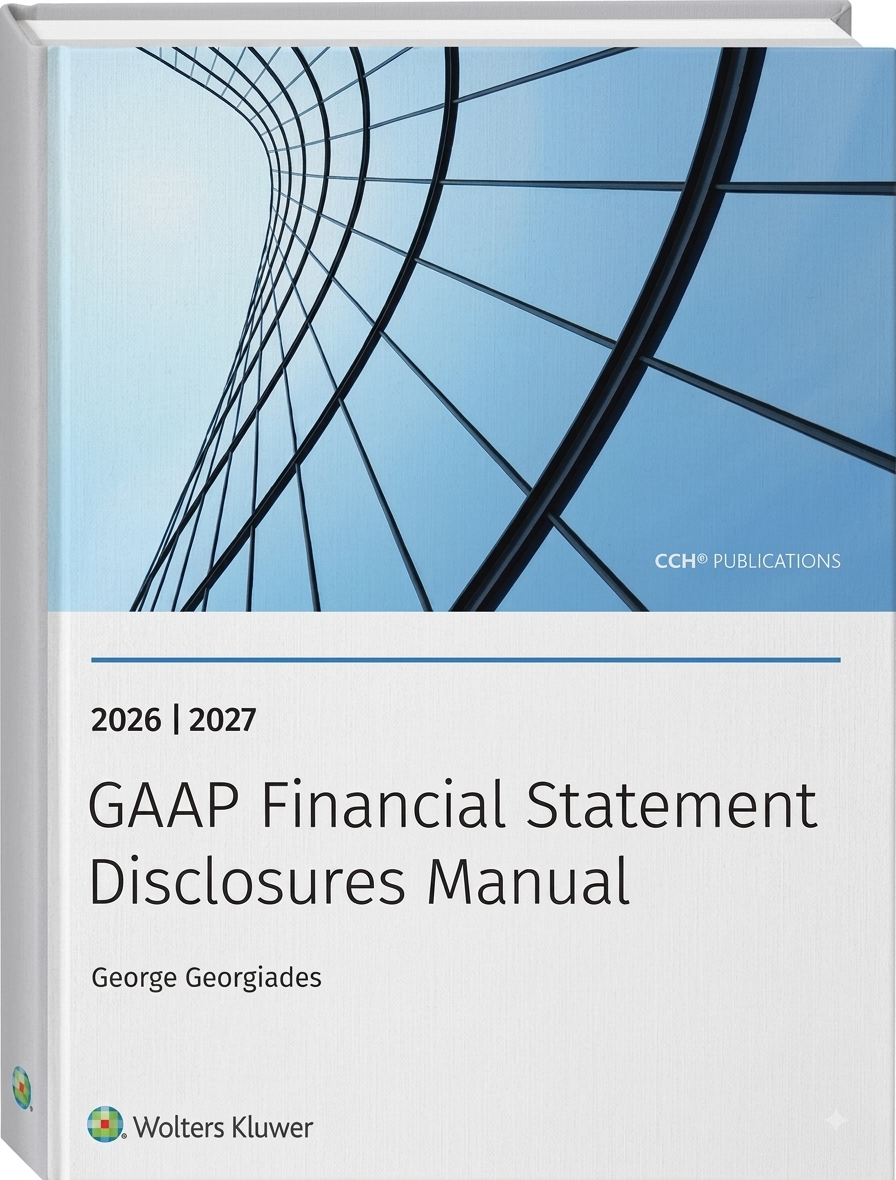GAAP Financial Statement Disclosures Manual (2026-2027) cover