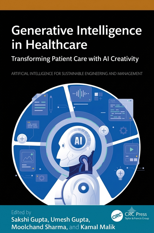 Generative Intelligence in Healthcare - book cover