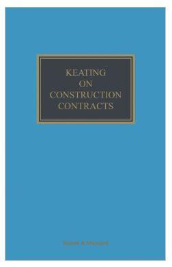 Keating on Construction Contracts 12th ed - CLNZ Books 