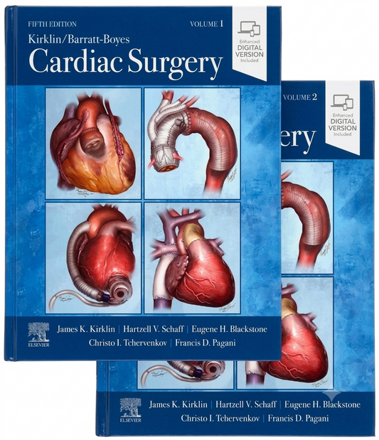Kirklin/Barratt-Boyes Cardiac Surgery, 2-Volume Set, 5th Edition