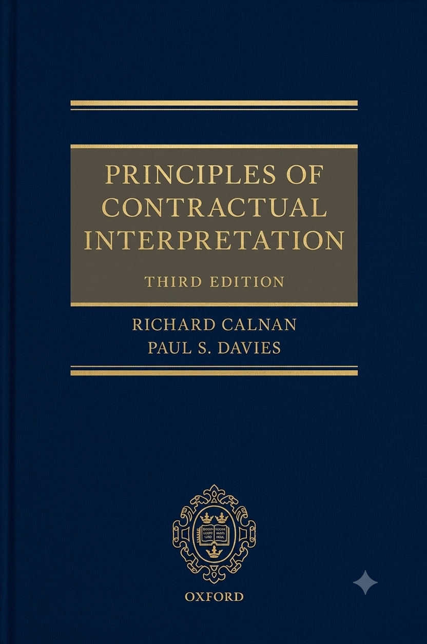 Principles of Contractual Interpretation, 3rd Edition cover