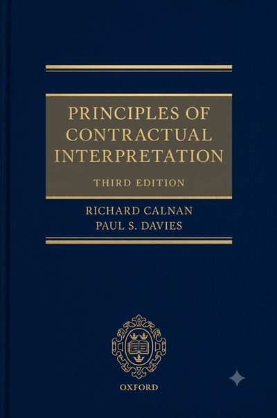 Principles of Contractual Interpretation: 3rd Edition