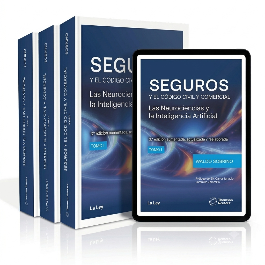 Seguros y el Código Civil y Comercial, Neurociencias e IA, 3a edición - portada