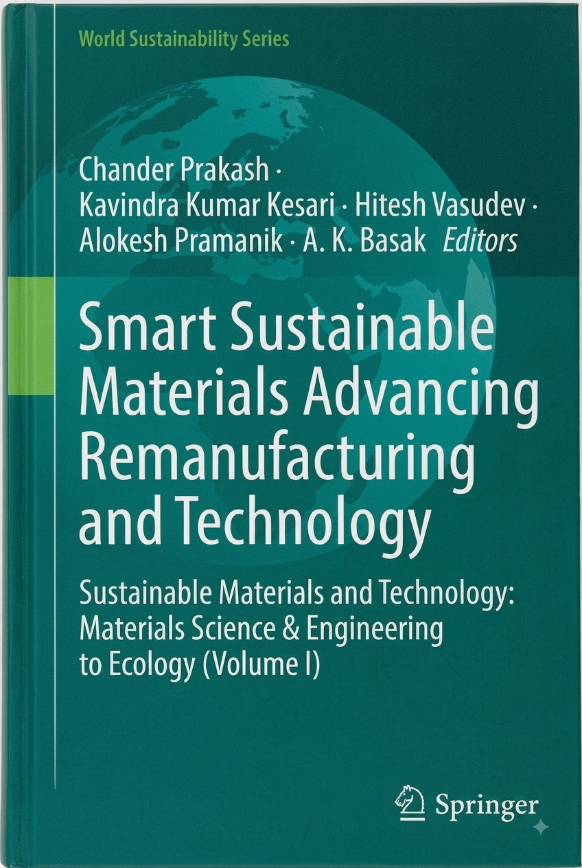 Smart Sustainable Materials Advancing Remanufacturing and Technology Volume I - book cover