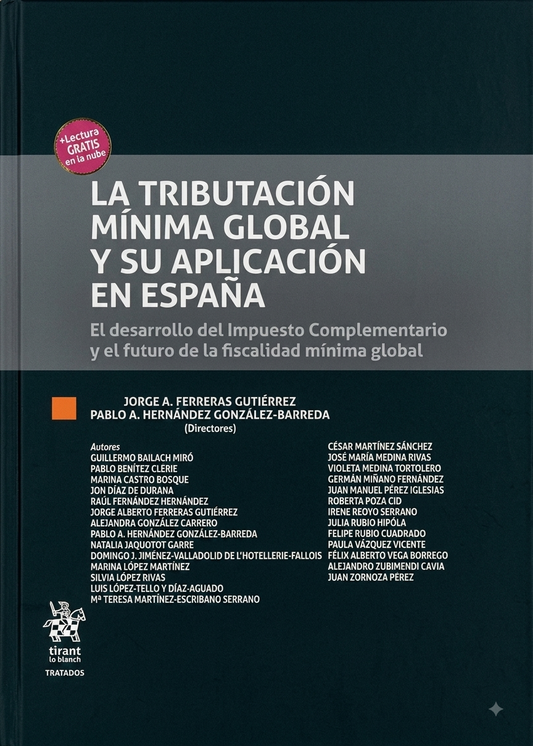 La tributación mínima global y su aplicación en España cover