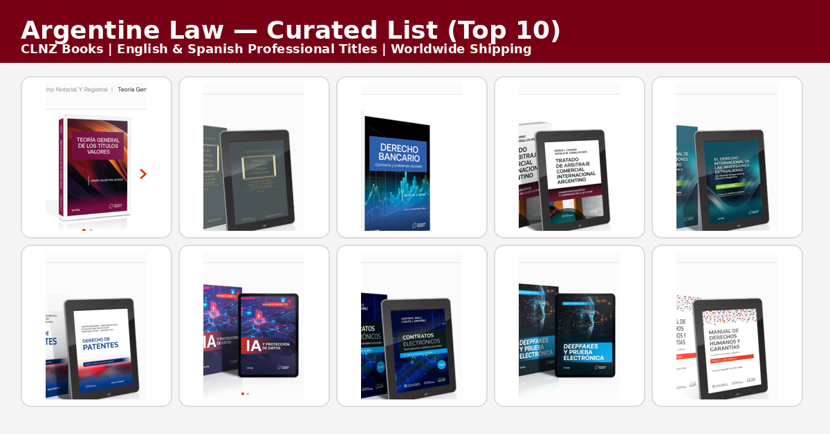 Argentine Law — Curated List (Top 10)