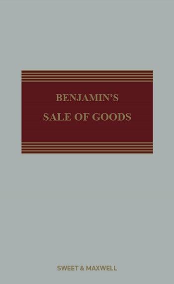 Benjamin's Sale of Goods: 11th ed with 1st Supplement - CLNZ Books 