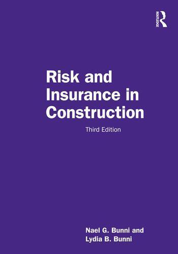 Risk and Insurance in Construction 3rd ed - CLNZ Books 