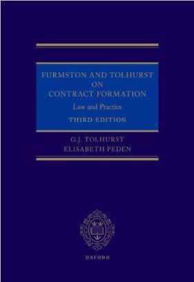 Furmston and Tolhurst on Contract Formation Law and Practice 3rd ed. 2023. Hardback - CLNZ Books 