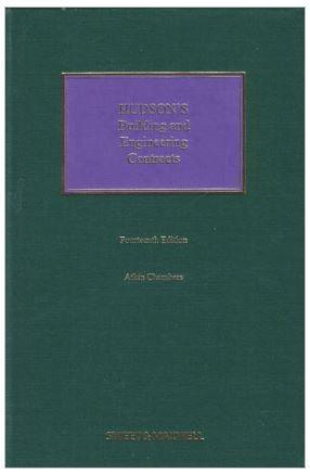 Hudson's Building and Engineering Contracts: 14th ed with 2nd Supplement - CLNZ Books 